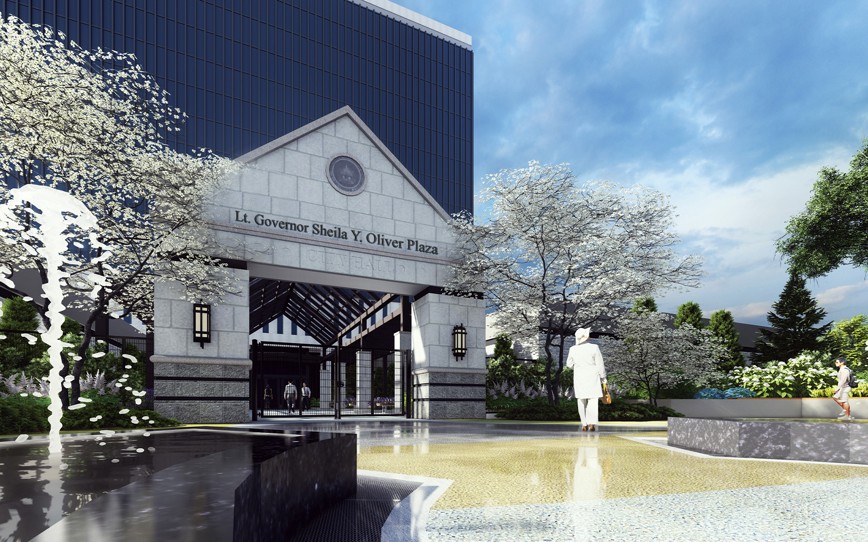 City of Atlantic City Dedicates City Hall Courtyard Project to the Late Sheila Oliver